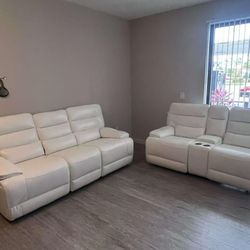 Brand New Reclining Sofa and Loveseat / Sofa y Loveseat Reclinables Nuevos a Estrenar.... Fast Delivery 🚚 