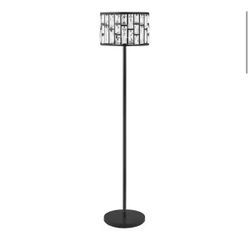 57 in Crystal Floor Lamp