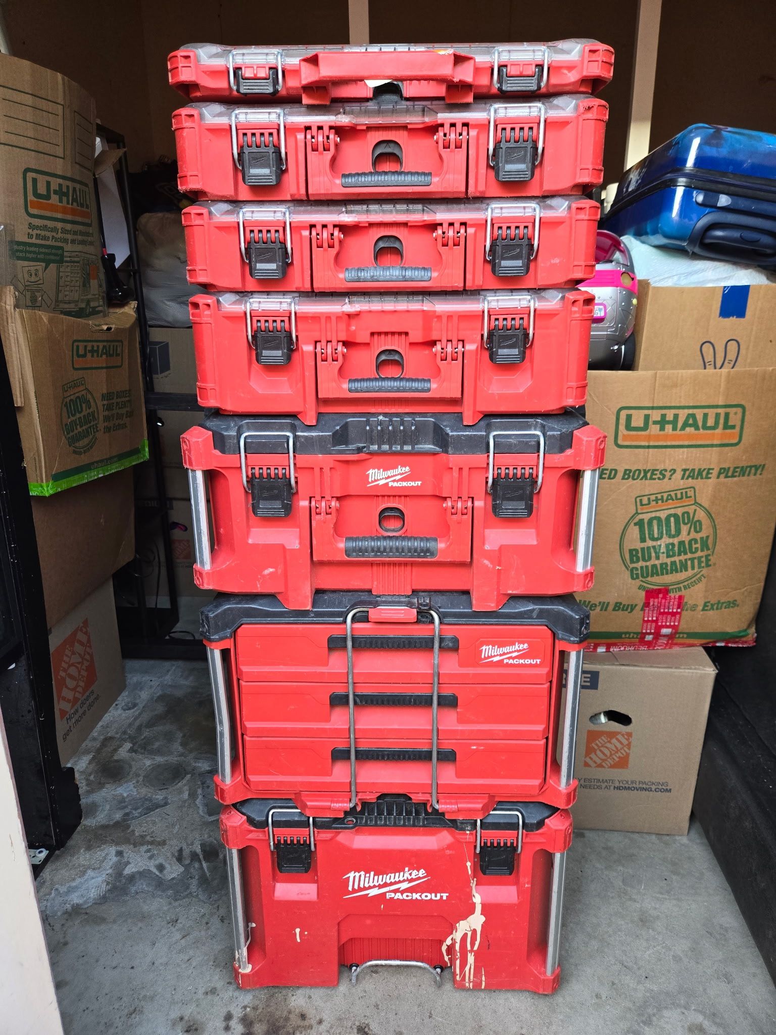 PACK OUT . 