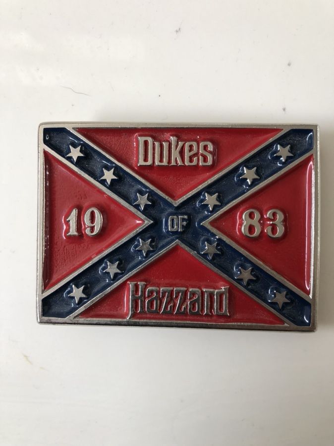 Dukes of top hazzard belt buckle