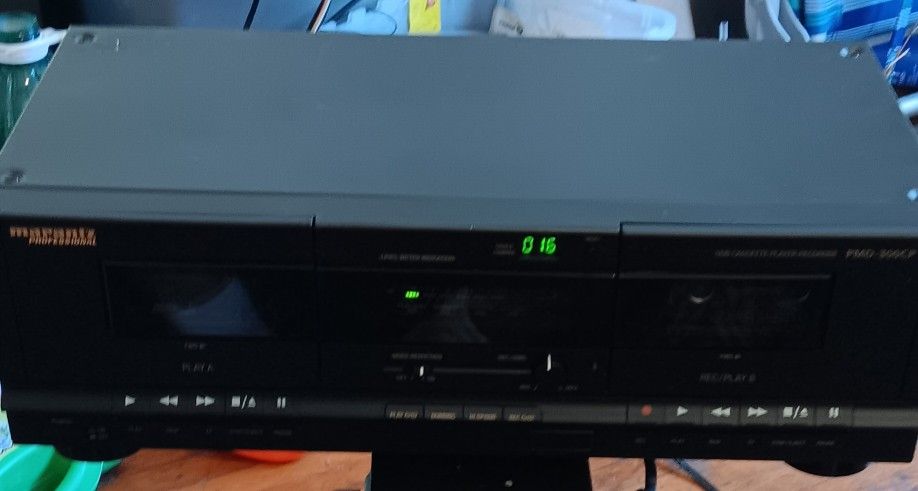 Marantz Professional Dual Cassette Deck With USB PMD-300CP