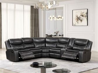 Brand New Gatria Power Sectional Set 