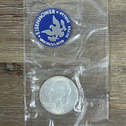 1971-S Eisenhower Silver 40%  dollars Coin Uncirculated 