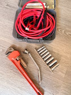 $40 por todo llave 18" cables de corriente set de ratchet y dados