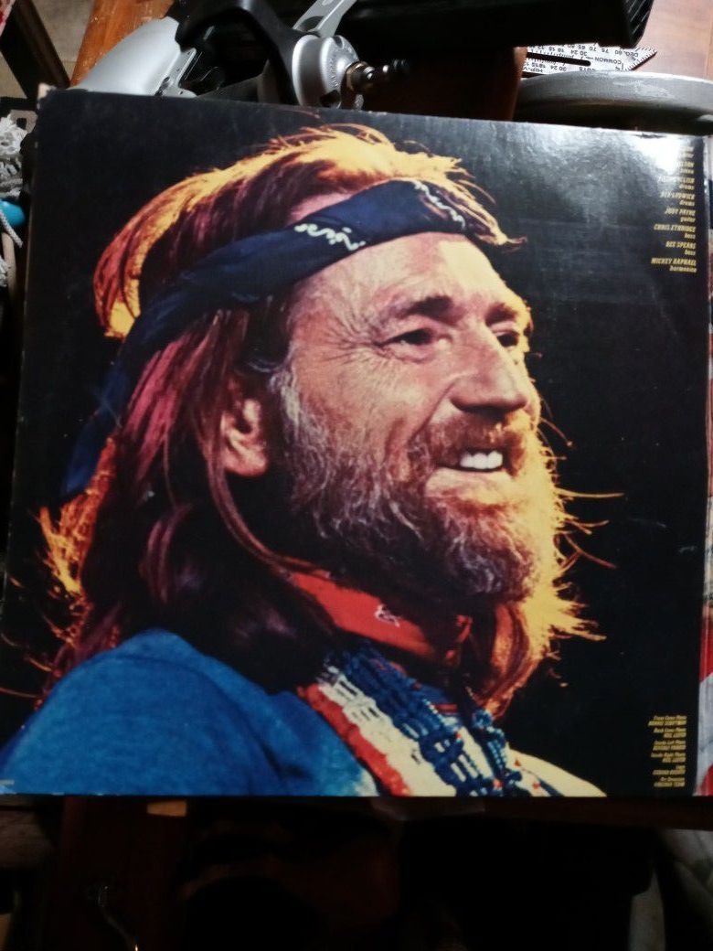 Willie Nelson 1978 Vinyl Record, Hand Signed By Willie And Band,