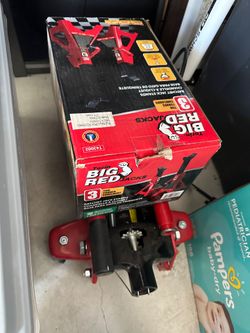 Big Red 3-Ton Jack Stands and Jack