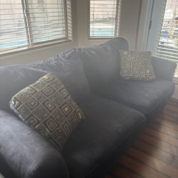 Ashelly Sofa Set With Four Cousin Black Color