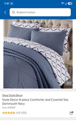 6 piece reversible bed set