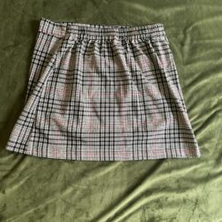 Plaid Skirt 