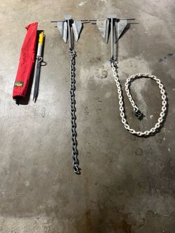 Original Slide Anchor & Anchors with Chain