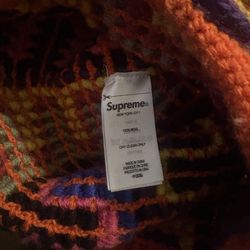 Supreme Yarn Appliqué Beanie ‘Dark Orange’