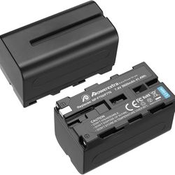 2-Pack Replacement for Sony NP-F750 Battery Compatible