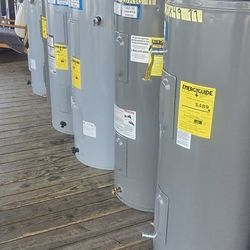 Electric Water Heater 1 Year Warranty Garantia Por Escrito  $199 And Up 