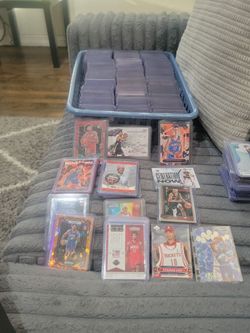 Huge Rookie Basketball Card Lot/over 600 Rookie  basketball cards $3 up each card  various Brands, various players