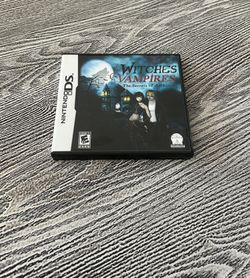 Witches & Vampires The Secrets of Ashburry Nintendo DS game in case with instruction booklet. $15