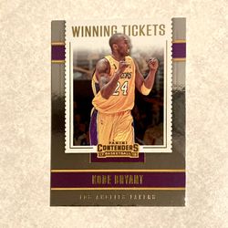 Kobe Bryant 2017-19 Panini Contenders Winning Tickets #7