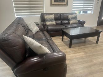 Couch set and coffee table