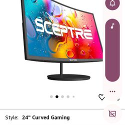 Sceptre Curved 24-inch Gaming Monitor 