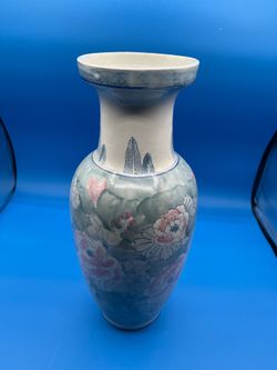 Ceramic glazed bottle vase
