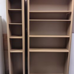 2 Large Sturdy Book/Storage  Shelves