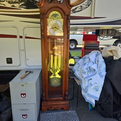 Howard Miller, grandfather clock.