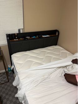 Brand new bed and frame queen