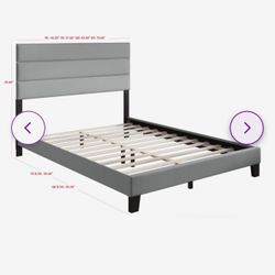 Brand New Upholestered Queen Bed 