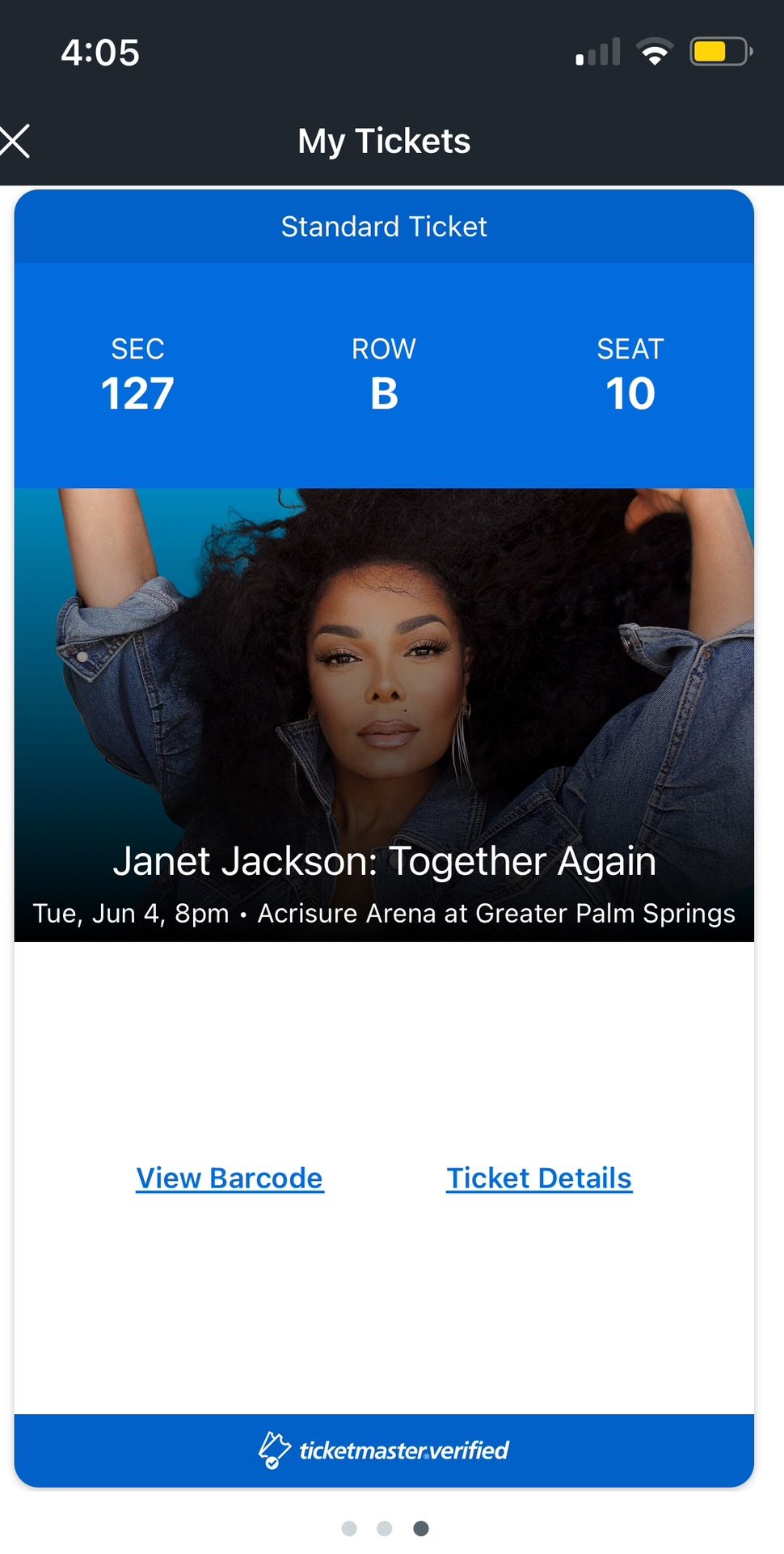 Janet Jackson Concert Tickets 