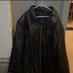 Leather Coat