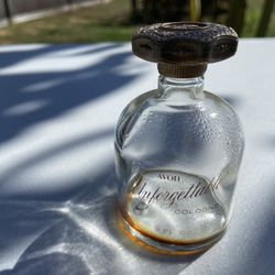 Vintage Collectible Perfume Glass Bottle