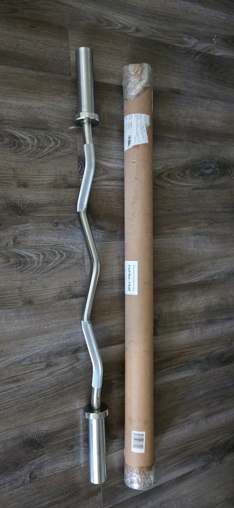 πͺ 4FT Olympic Curl Bar β Alloy Steel β NEW ποΈββοΈ