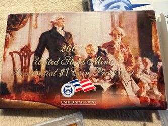 $1 gold presidential coin collection