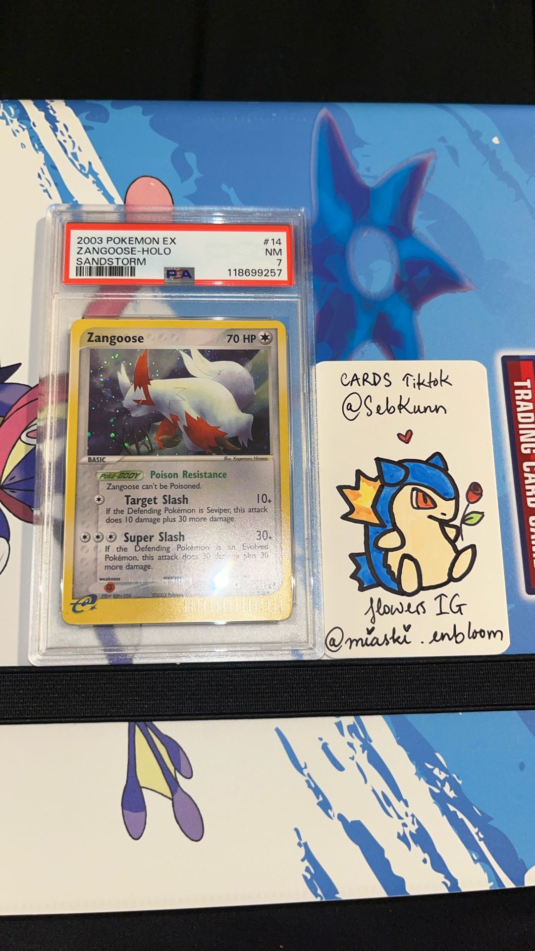 Zangoose Holo Sandstorm