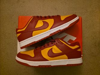Nike Dunk Low Golden Rod Red Size 10 mens