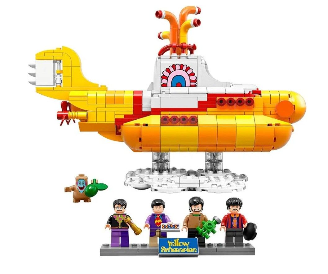LEGO Ideas Yellow Submarine (21306) - Building Toy and Popular Gift for Fans of LEGO Sets & The BEATLES