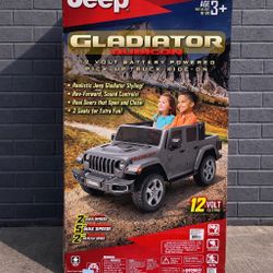 Kids RideOn 12V Jeep Gladiator Rubicon 