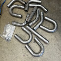 2 1/2” Mandrel Bent Exhaust Pipe Pieces