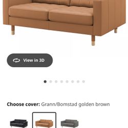 IKEA Morabo Brown Leather 4-piece set 