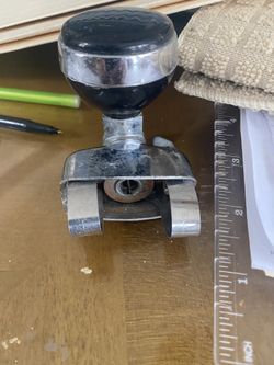 Steering wheel knob. Old school
