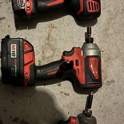 Milwaukee Drill Impact Set