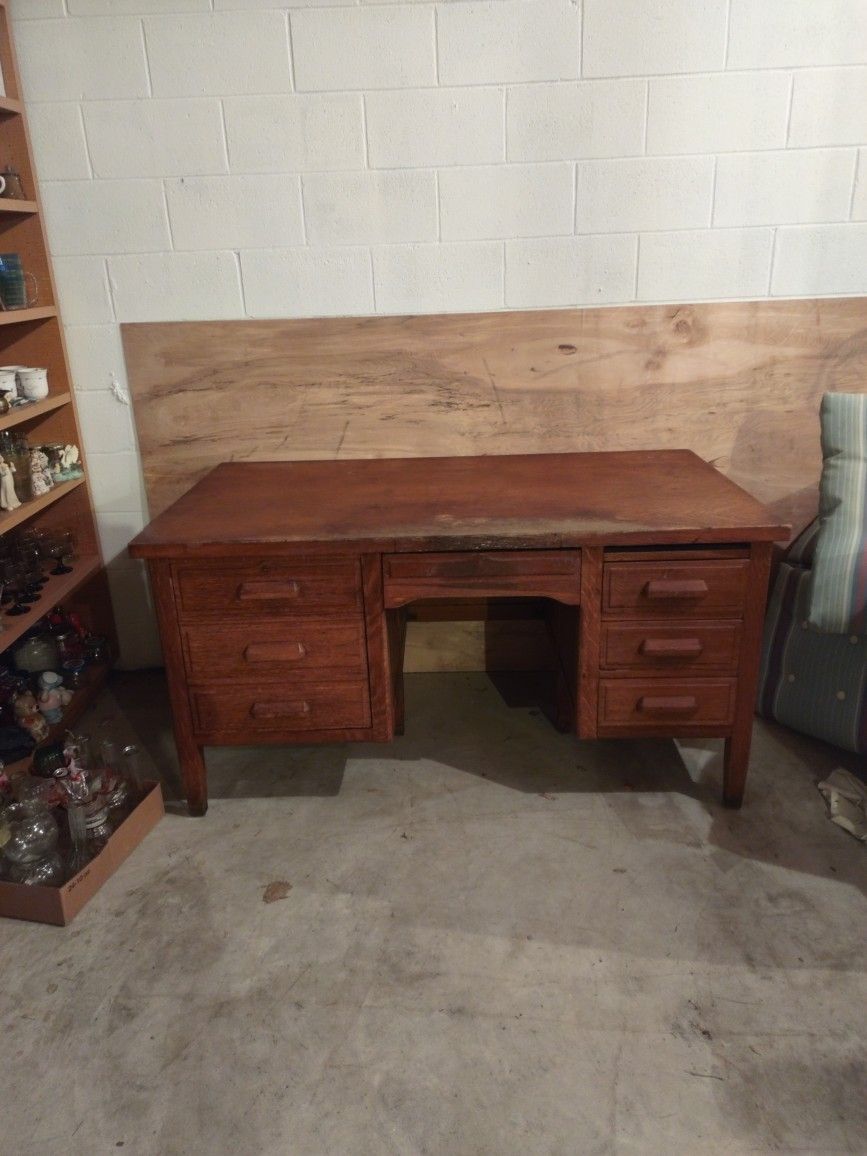 Oak Desk