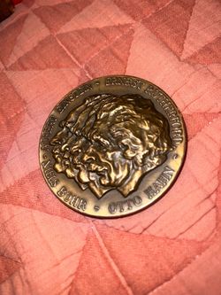 Franklin Mint Unleashing the Atom Medal 1971