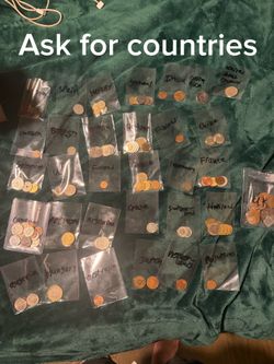 Very Old World Country Coin Lot