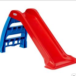 Red and blue slide