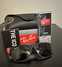 Rayban Justin sunglasses new