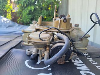 Holley 600 CFM Carburetor 9834-2 1611 Electric Choke Vacuum