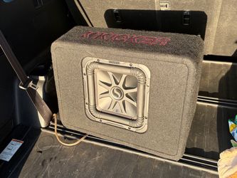 Kicker L7 Subwoofer in Ported Enclosure