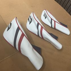 Bridgestone USA Special Edition Driver Headcover red/white/blue Set Of 3 