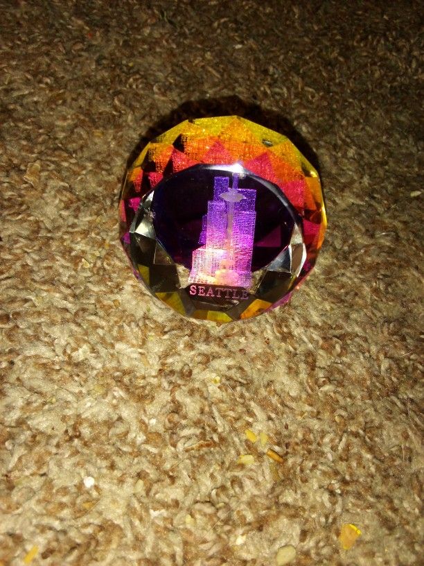 Seattle Space Needle Crystal