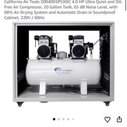 Ultra Quiet and Oil-Free Air Compressor